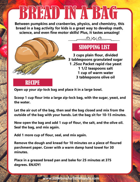 Thanksgiving STEM and Science Project Pack