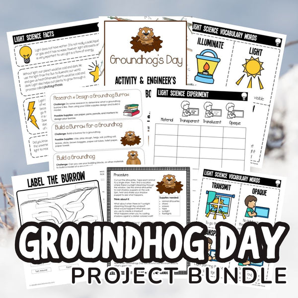 Groundhog Day STEM Pack