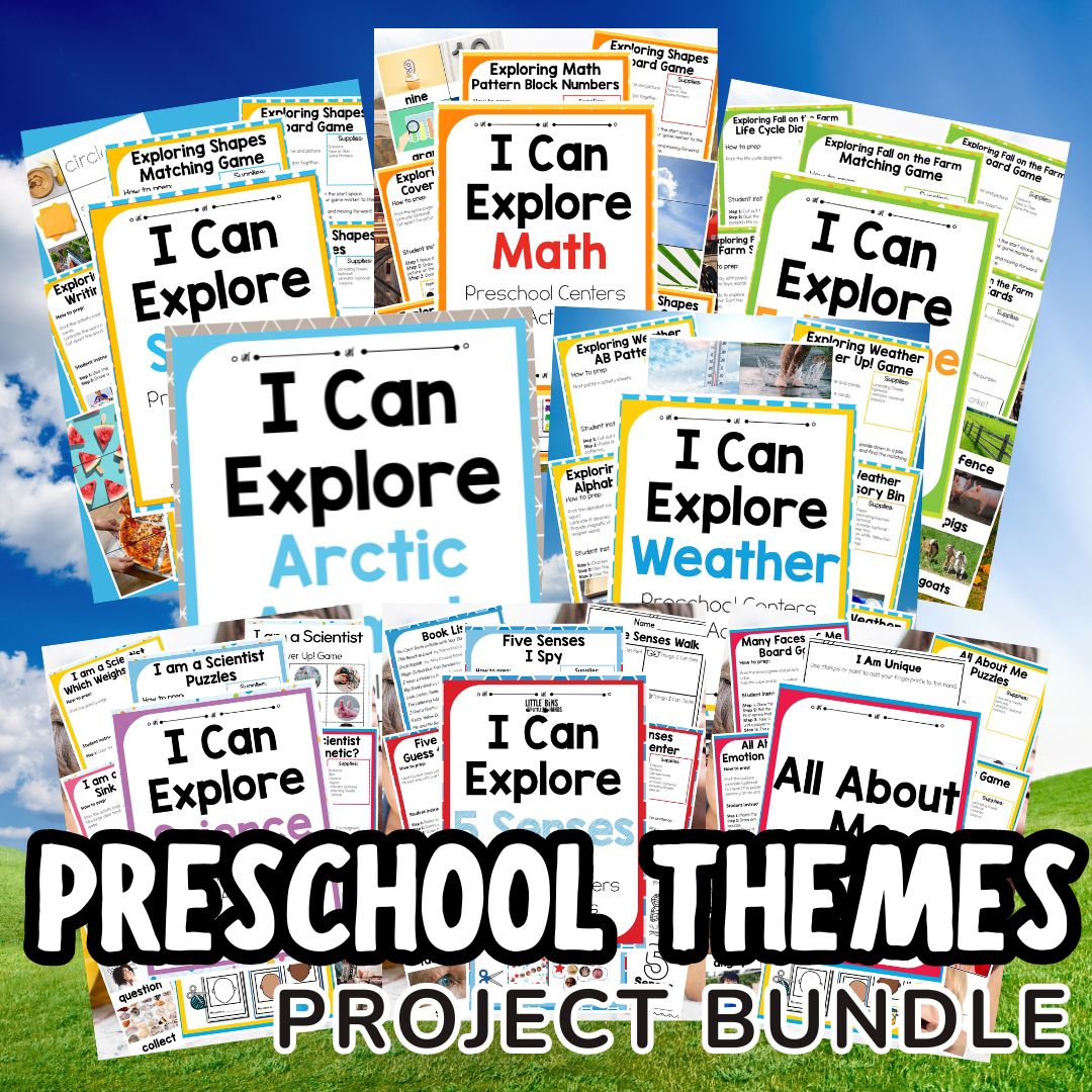 Preschool Themes Bundle