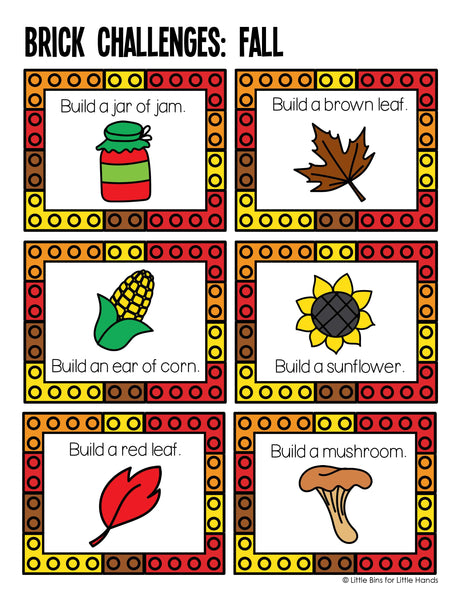 Brick Challenges – Seasonal &amp; Themed Building Prompts