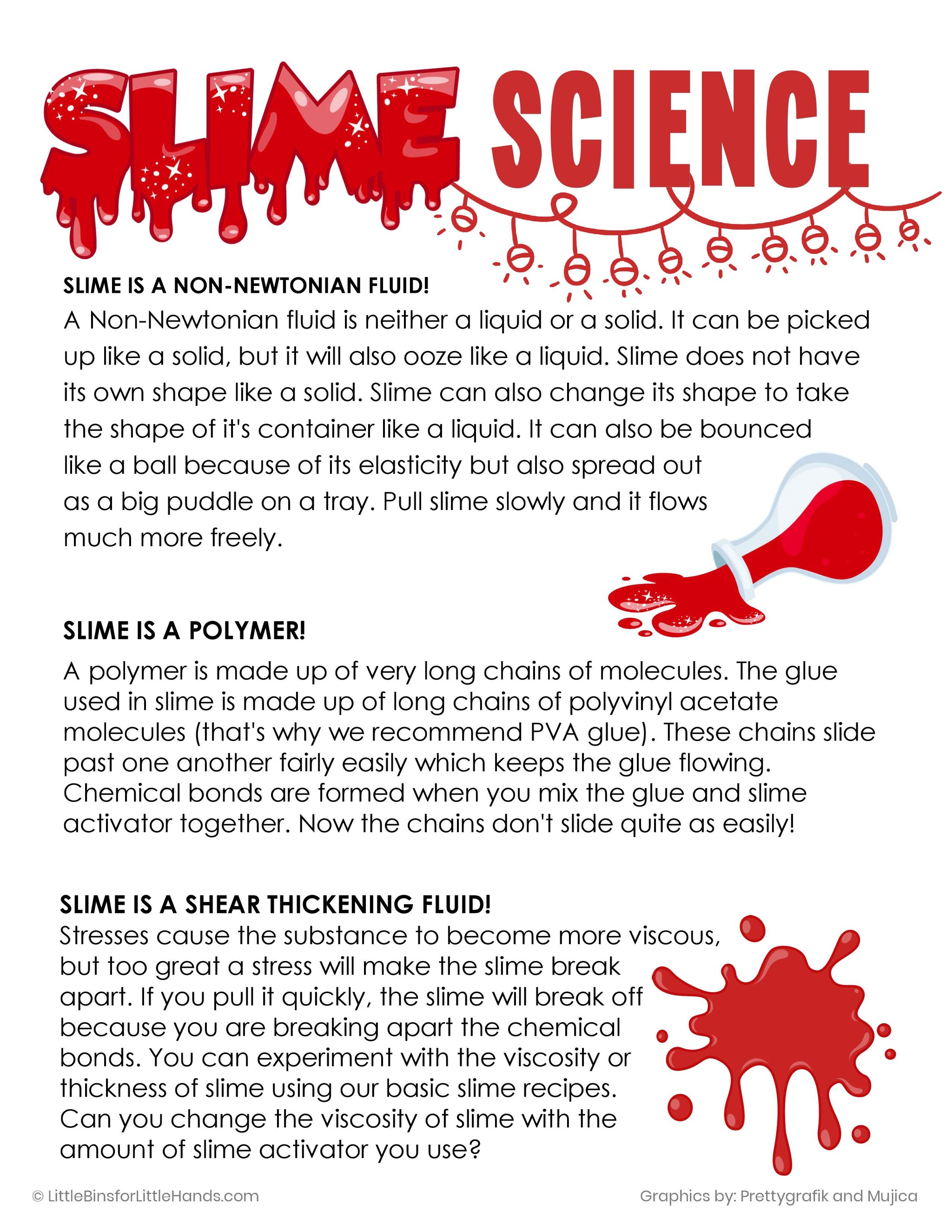 Christmas Slime Pack – Little Bins for Little Hands