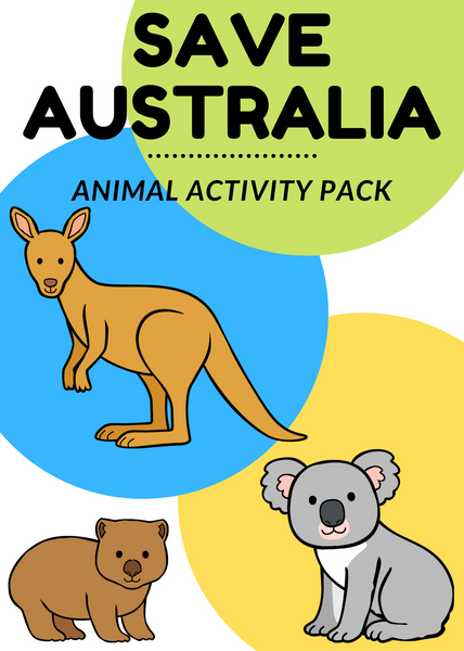 Australian Animal Activity Pack (100% Donation)