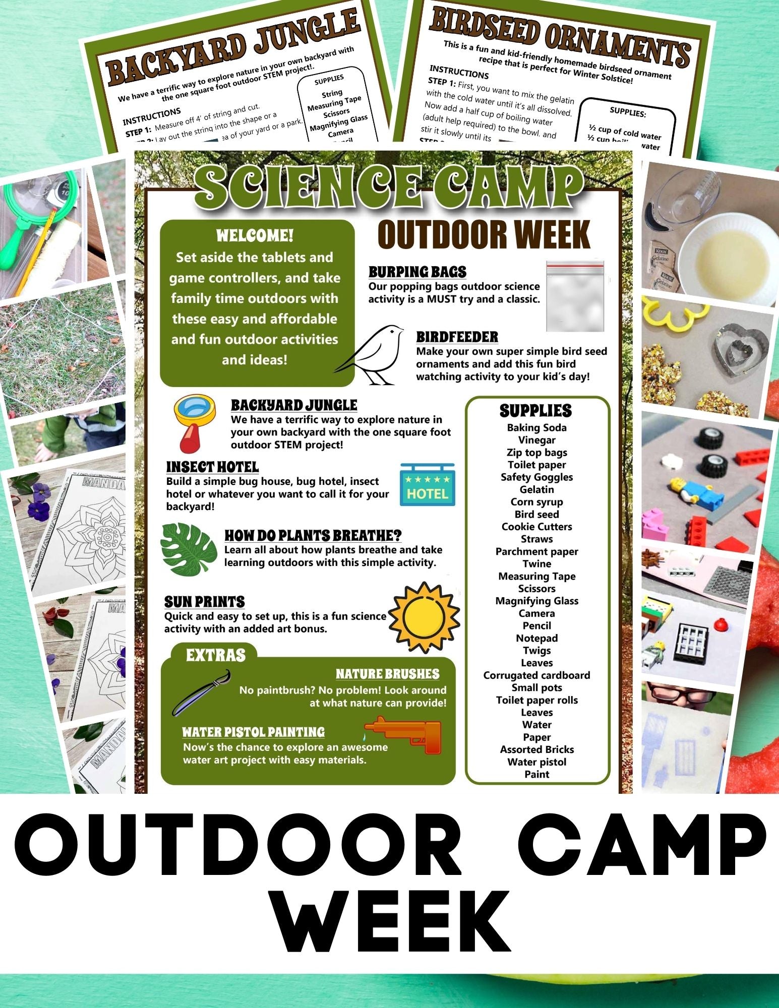 Science Camp Week: Outdoor Fun!