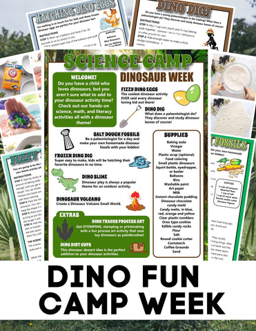 Science Camp Week: Dino Fun!