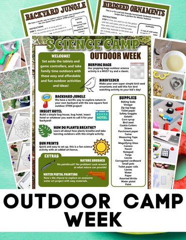 Science Camp Week: Outdoor Fun!