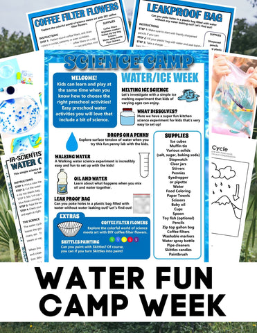 Science Camp Week: Wicked Water Fun!