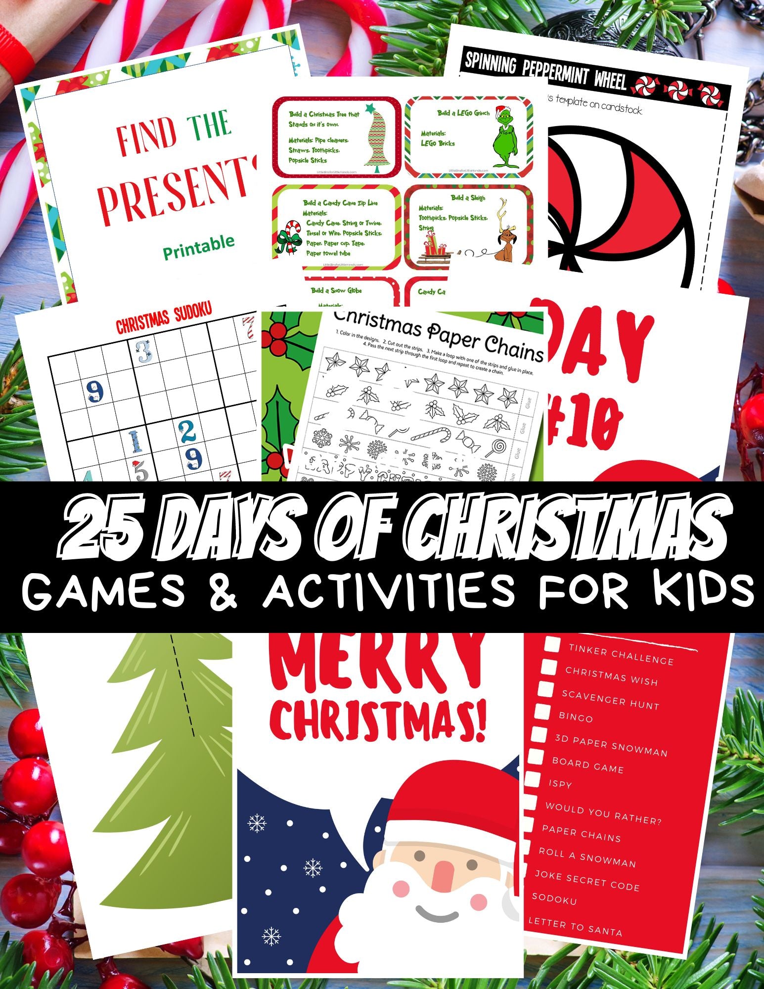 Christmas Fun Pack – Little Bins for Little Hands