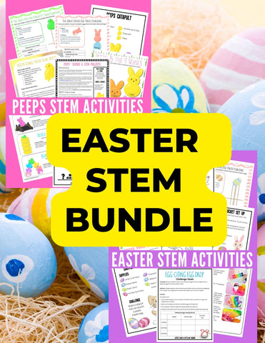 Easter & Peeps STEM Projects Bundle (Slime too)