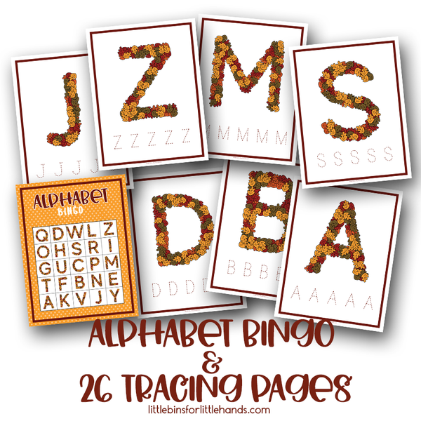 Alphabet Bingo Seasons Bundle