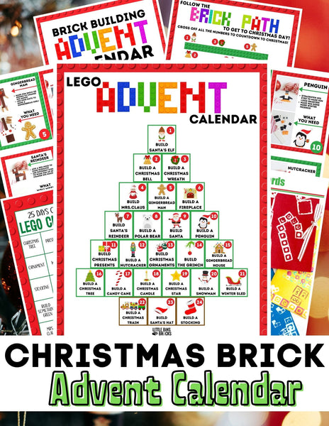 Brick Advent Challenge Calendar Countdown Pack