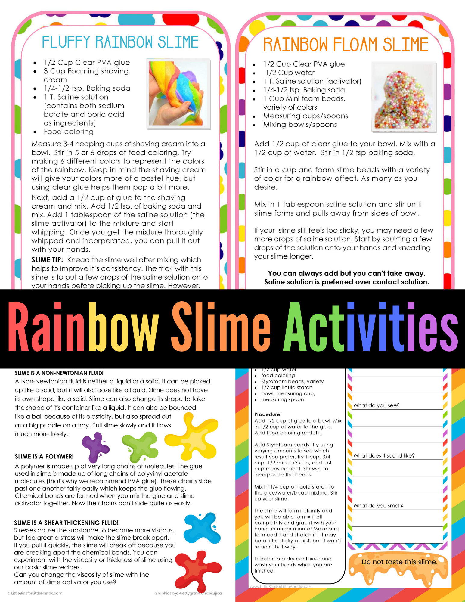 Rainbow Slime Pack