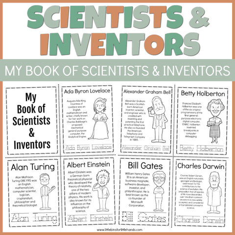Famous Scientists & Inventors Cards