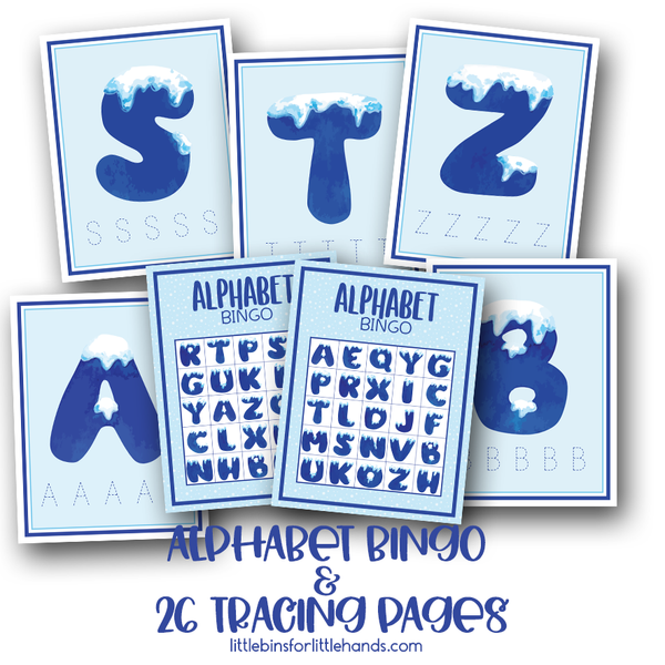 Alphabet Bingo Seasons Bundle