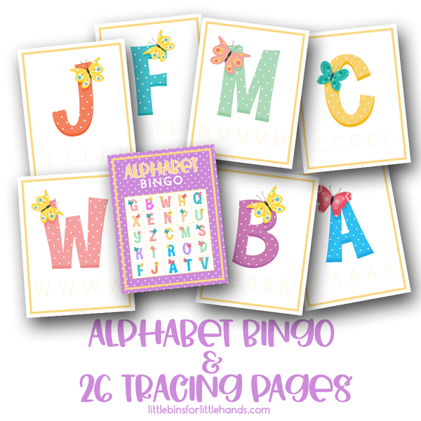 Alphabet Bingo Seasons Bundle