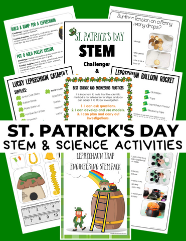 St. Patrick's Day STEM Pack