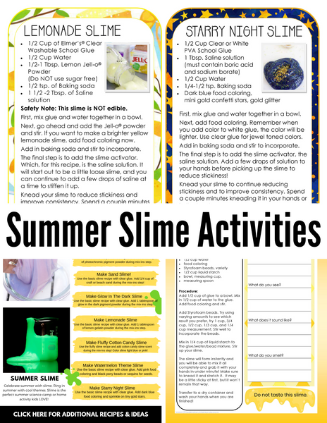Summer Slime Pack