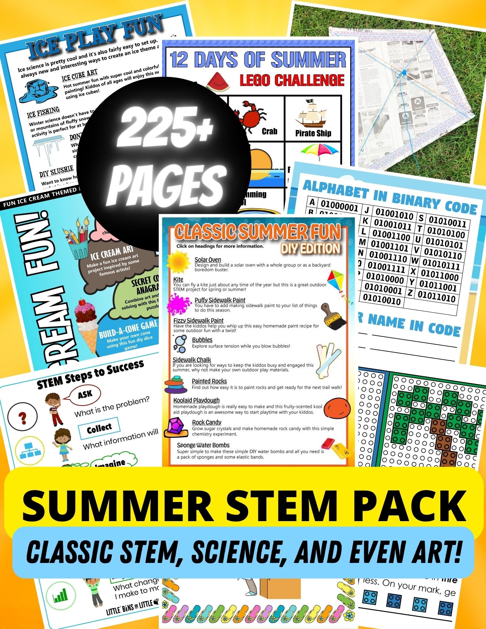 Summer Project and STEM Pack – Little Bins for Little Hands